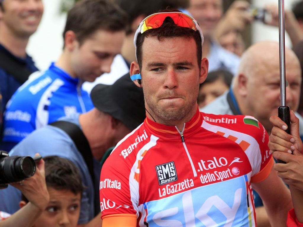 British cyclist Mark Cavendish who was runner-up on the second stage of the Ster ZLM Toer