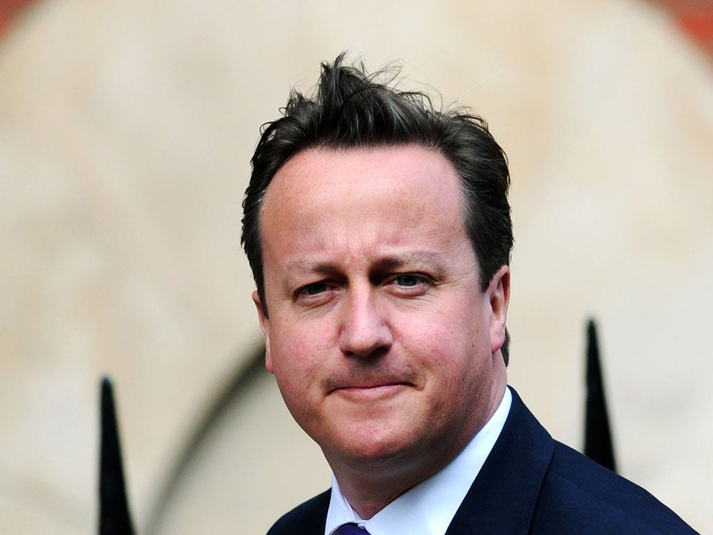 Distraction: Leveson has helped draw attention away from David Cameron's economic travails
