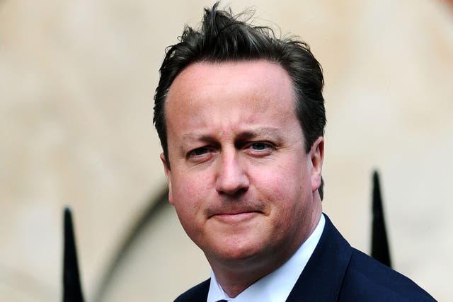 Distraction: Leveson has helped draw attention away from David Cameron's economic travails