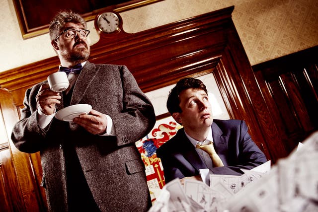 Phill Jupitus and Thom Tuck in Coalition