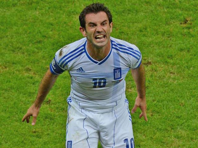 Giorgos Karagounis has retired from international football