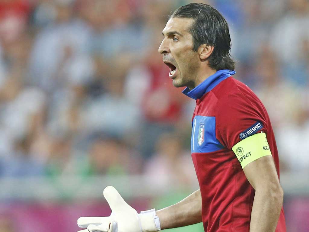 <b>Gianluigi Buffon: </b> The veteran stopper was untroubled for much of the game but pulled off a crucial save from Keith Andrews’ free kick. Booked for dissent in the second half. 7