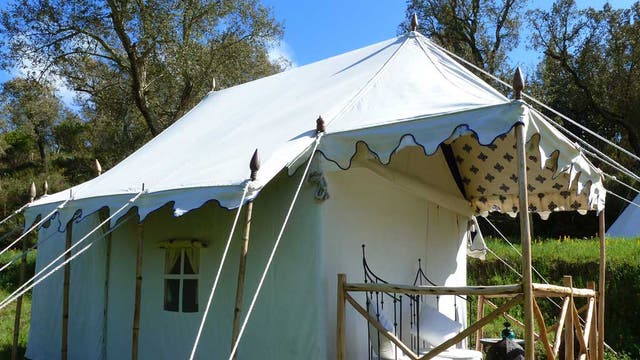 Life’s a pitch: a Rajasthani tent at A Terra, Portugal