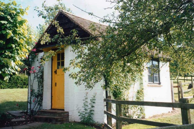 Rhyme time: Roald Dahl's hut in Bucks