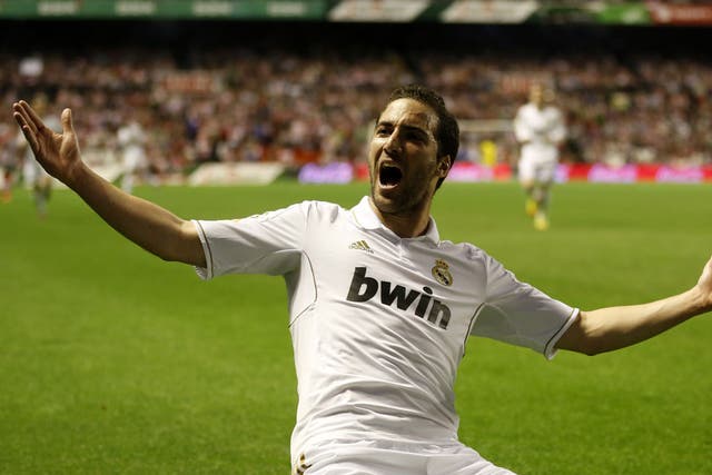 <b>Gonzalo Higuain</b><br/>
Gonzalo Higuain is potentially the hottest property in Europe this summer. The Real Madrid striker scored 22 goals from 18 starts in the Primera Division and yet the Spanish club are apparently keen to sell him. Karim Benzema has consistently been preferred to the Argentinian and Real seem to be set on reinventing their front line this summer with Higuain being one of the casualties. Since Manchester City could well be conducting a similar revolution up front, with Carlos Tevez and Edin Dzeko rumoured to be leaving, Mancini will certainly be keeping a close eye on the Madrid striker.