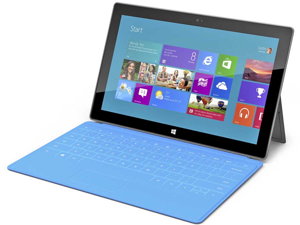 The Microsoft Surface is far from being an iPad clone