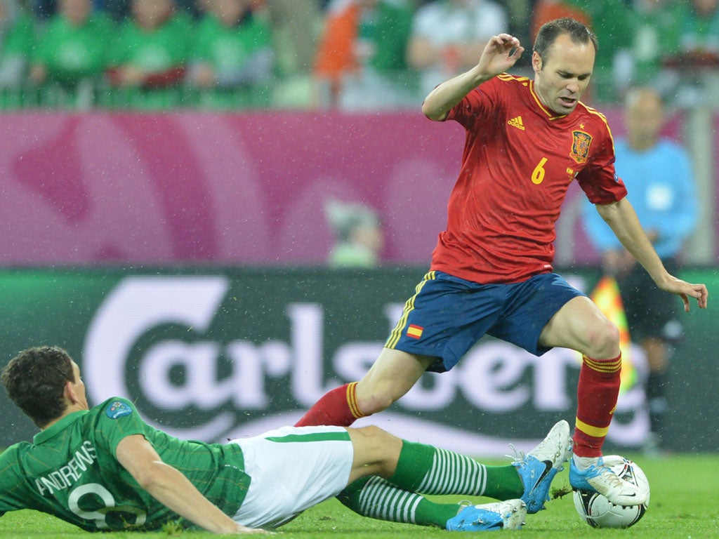 Best players... Andres Iniesta Andres Iniesta was named man of the match against Croatia in Spain's final group game and has been the orchestrator of almost all of the reigning champions' attacks. His passing stats aren't quite a