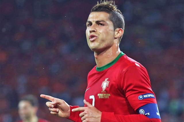 Ronaldo finally found the back of the net against the Netherlands - scoring twice