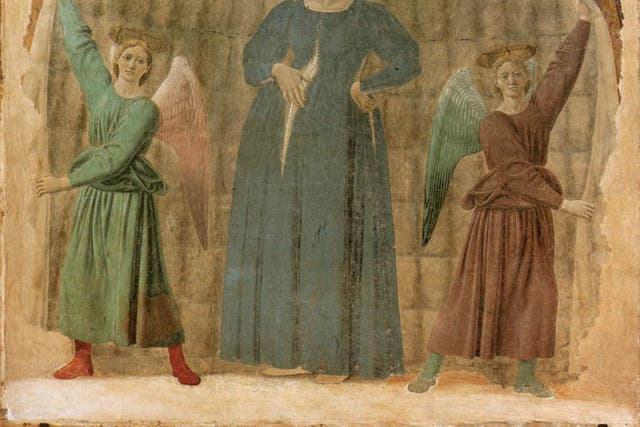 Enigmatic faces: Piero Della Francesca's 'Madonna del Parto'