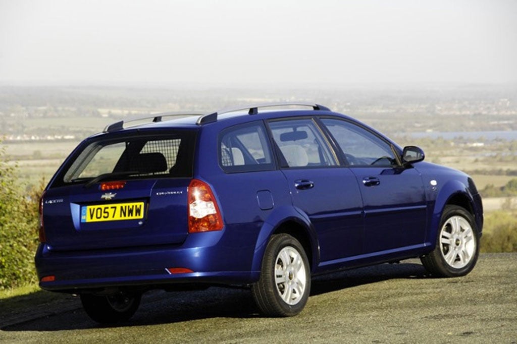 Underrated: The Chevrolet Lacetti SW is one of the best-value estates on the market