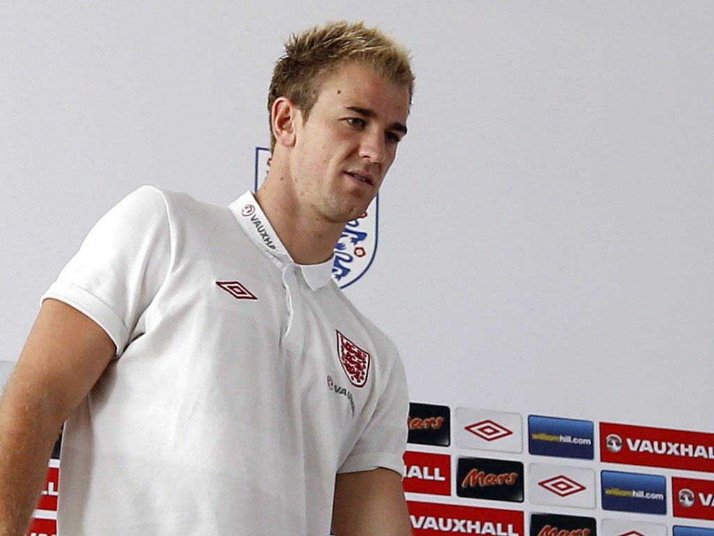 Joe Hart: The England goalkeeper says he is confident if it comes to a penalty shoot-out