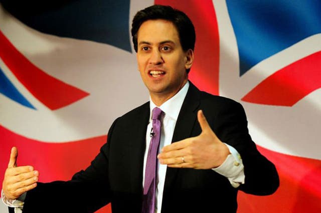 Ed Miliband today promised new measures to prevent British people being 'locked out' of jobs