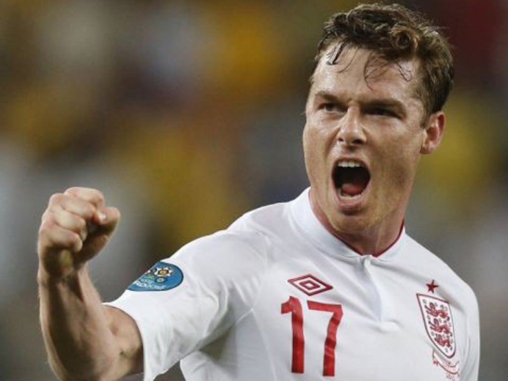 Scott Parker has become a key figure in England's midfield