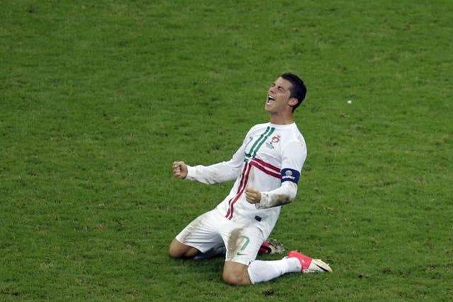 Portugal captain Cristiano Ronaldo 