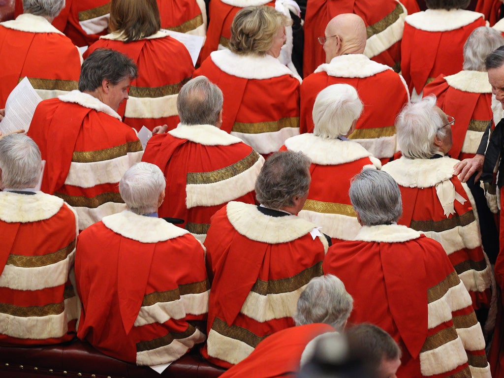 David Cameron told supporters to "get out there and back" the Lords Reform Bill