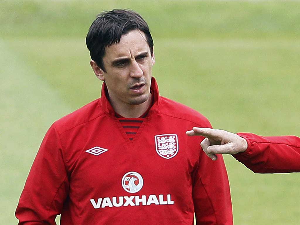 Gary Neville on England: 'I genuinely believe there is a good spirit in this this team. I believe it is a squad without ego. I think they are all working for one another and you can see that on the pitch.'