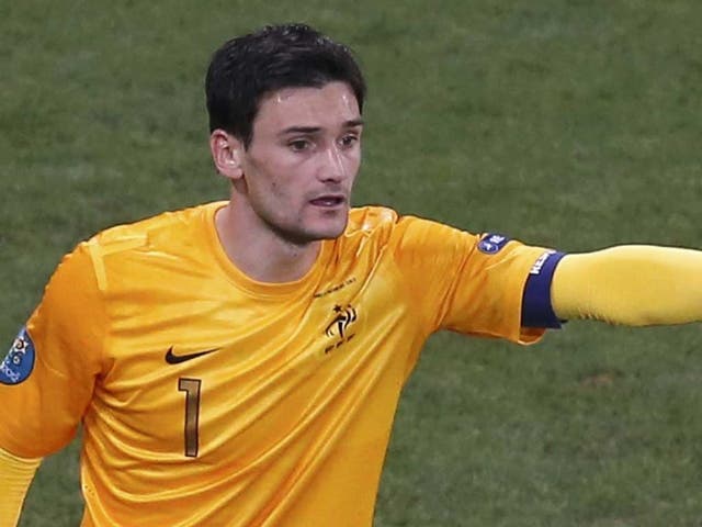 <b>FRANCE</b> 
<br /><b>Hugo Lloris: </b> Had no chance with Spain’s goal (pictured) but rushed out well to deny Cesc Fabregas when the Spaniard was played through on goal just after the hour. 6/10
<br /><b>Anthony Reveillere: </b> Looked relatively assur