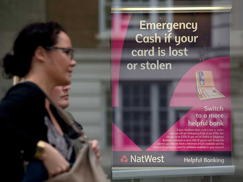 Around two million people use the NatWest mobile banking service