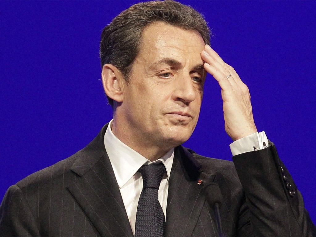 Former French President Nicolas Sarkozy was accused of 'losing touch'