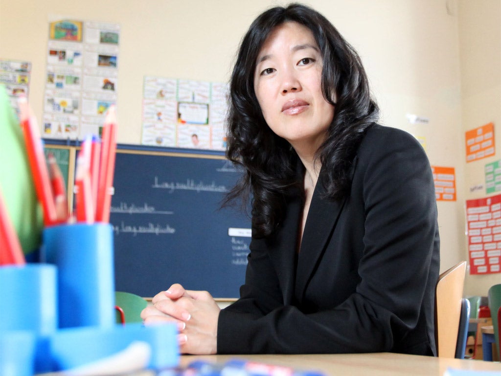 Michael Gove says Michelle Rhee's radical ideas about teachers should be adopted here