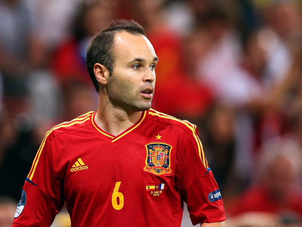 Andres Iniesta has been arguably Spain's best player