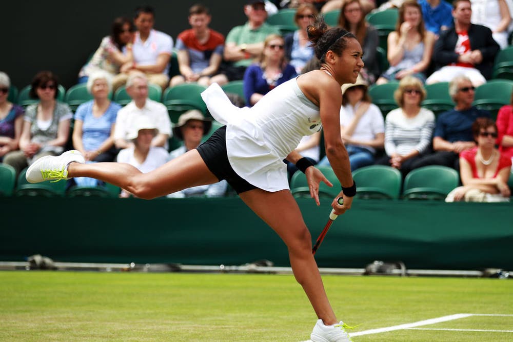 Heather Watson reaches third round at Wimbledon | The Independent | The