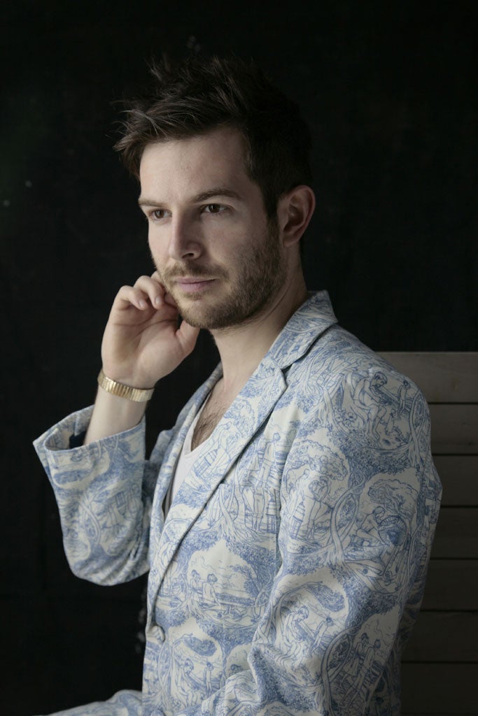 Face to watch: Bright Light Bright Light's swooningly euphoric electro-pop is worthy of every Pet Shop Boys comparison coming his way