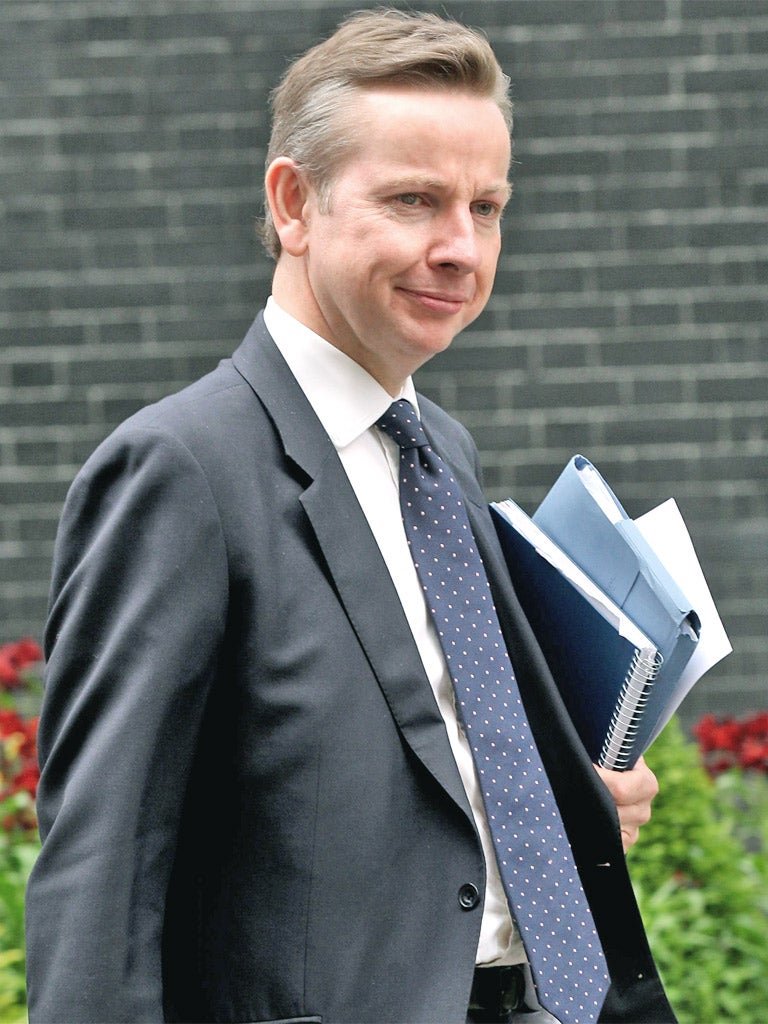 Michael Gove, the Education Secretary