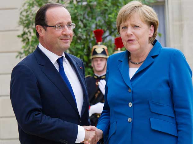 Talks failed to bridge the gulf between Angela Merkel and Francois Hollande over the balance between austerity and growth
