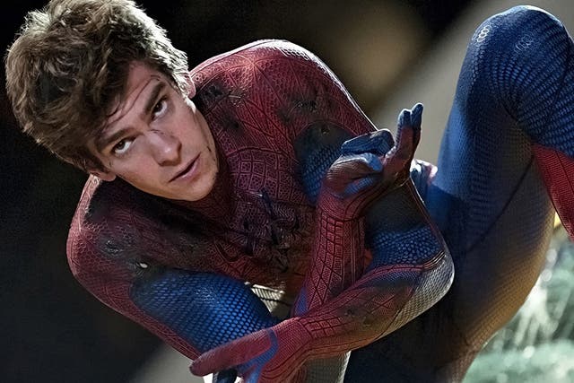 <p>Andrew Garfield as Spider-Man</p>