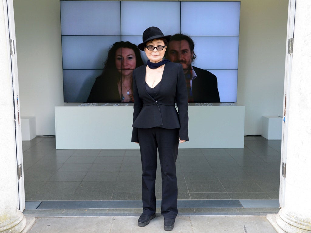 Yoko Ono at the Serpentine