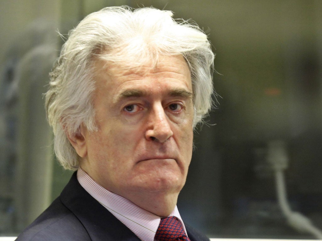 Bosnian Serb leader Radovan Karadzic was acquitted of one charge
of genocide but ten other war crimes counts related to atrocities in
Bosnia's bloody war were upheld