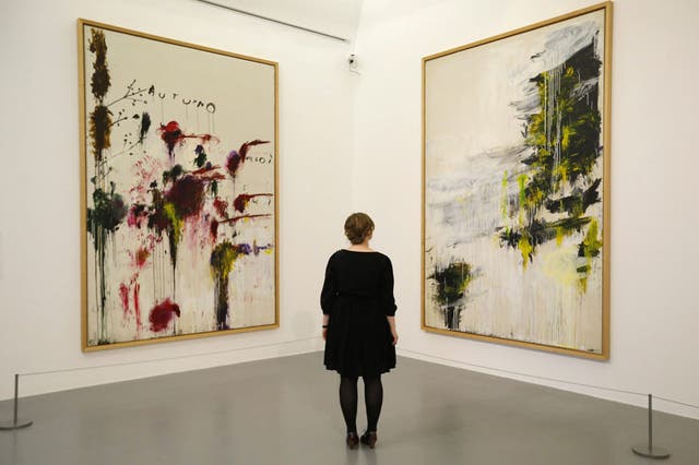 Cy Twombly brings a new dimension to what might have been a very correct but staid exhibition