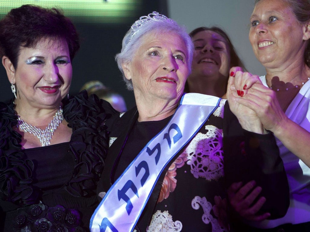 Israeli Holocaust survivor and winner of the beauty pageant Hava Hershkovitz