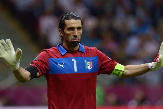 <b>ITALY</b><br/>
 
<b>Gianluigi Buffon:  </b> Made some silly mistakes early on and looked very nervous. Improved throughout the evening, highlighted by a fantastic free kick save in the second half.  7/10