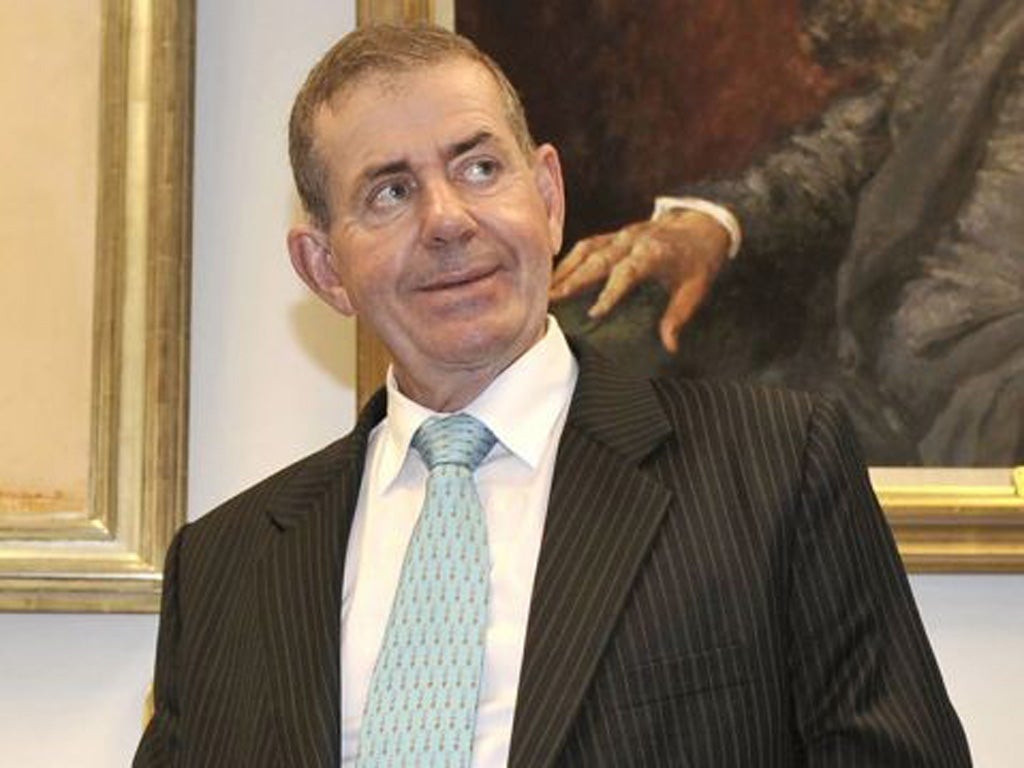 Australian parliamentary Speaker Peter Slipper