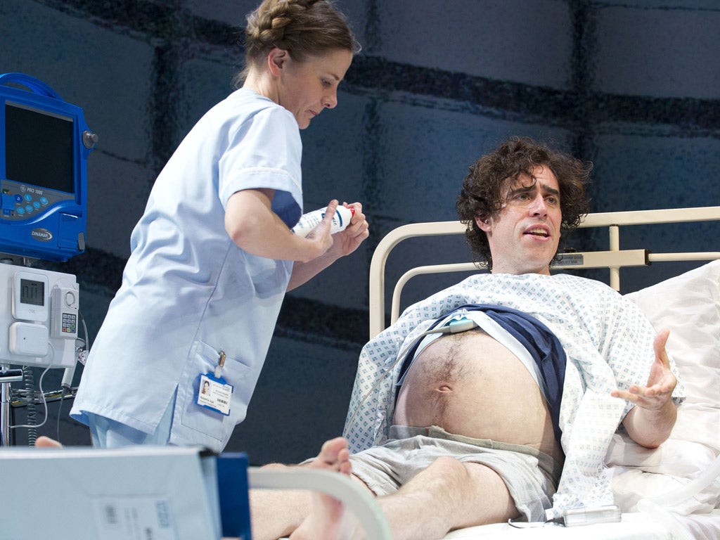 Expectant father Stephen Mangan gets a helping hand in 'Birthday'