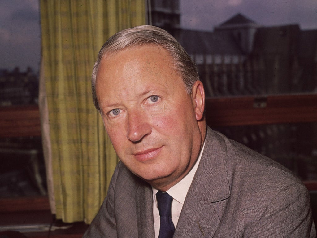 Edward Heath in 1964. Right-wingers considered him too radical