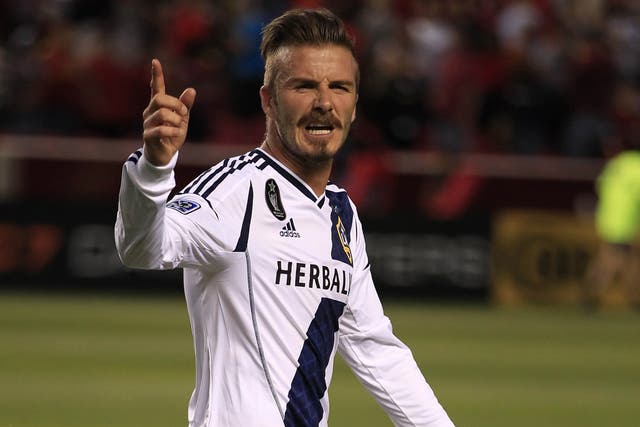 Point of order: David Beckham's
omission has caused an uproar