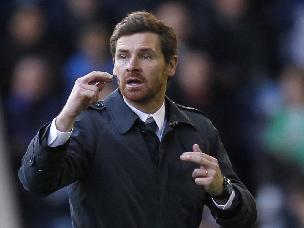 New broom:
Andre Villas-Boas
would set about a
similar long-term
redevelopment at
Spurs to the one
he attempted at
Chelsea