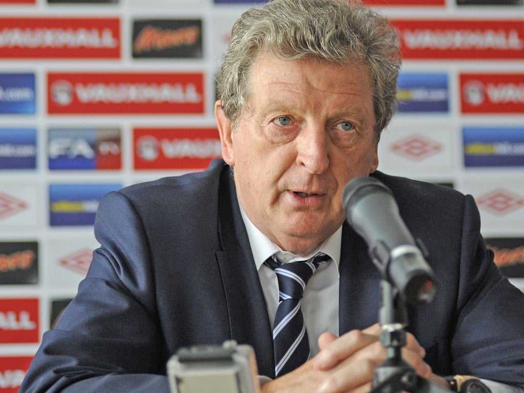 Roy Hodgson does not view England’s situation in bleak terms