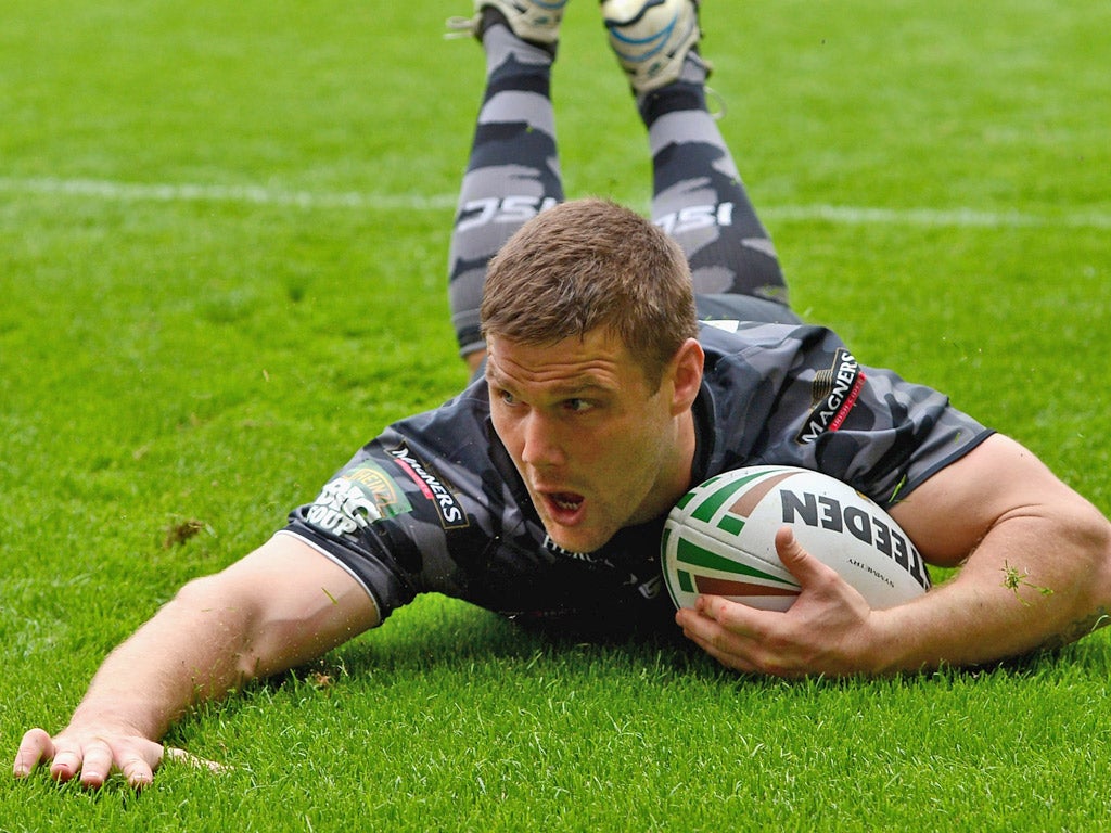 Kirk Yeaman: The Hull centre saw off Huddersfield with two tries in the last 10 minutes