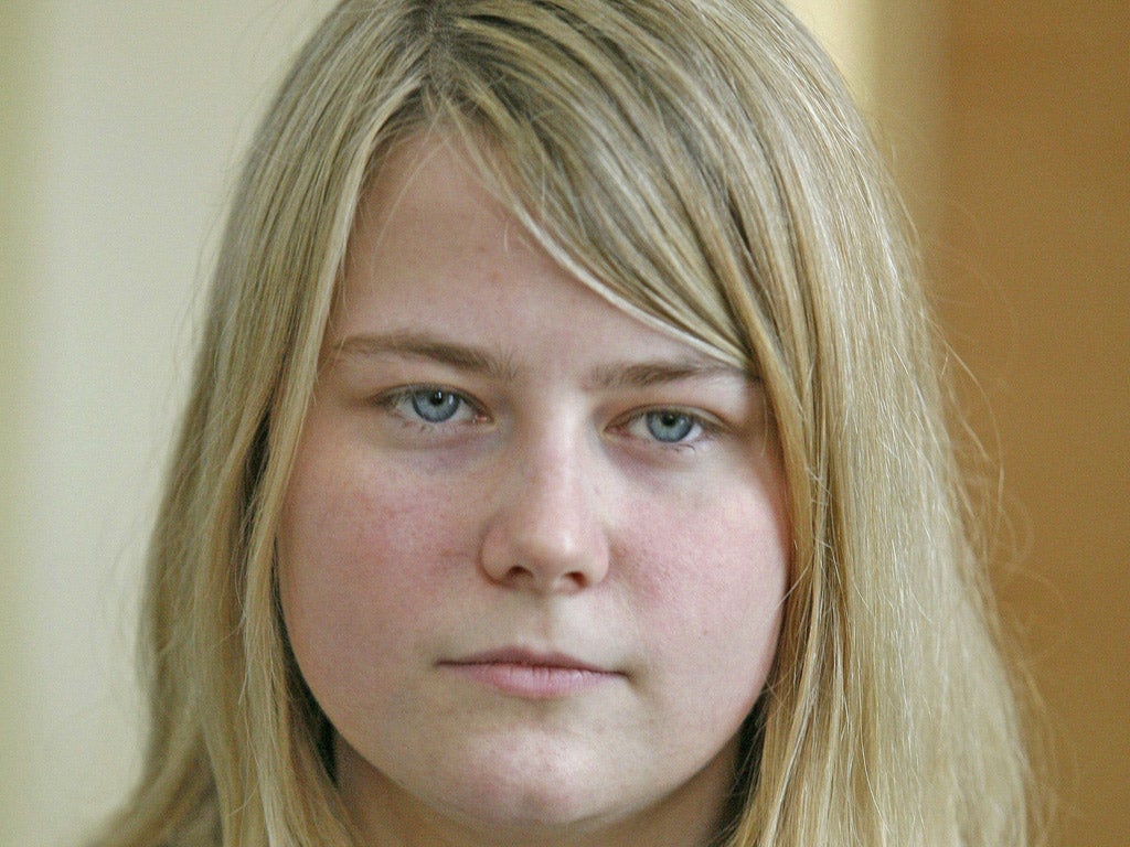 NATASCHA KAMPUSCH: She has denied suggestions that
a second person was involved in her kidnapping