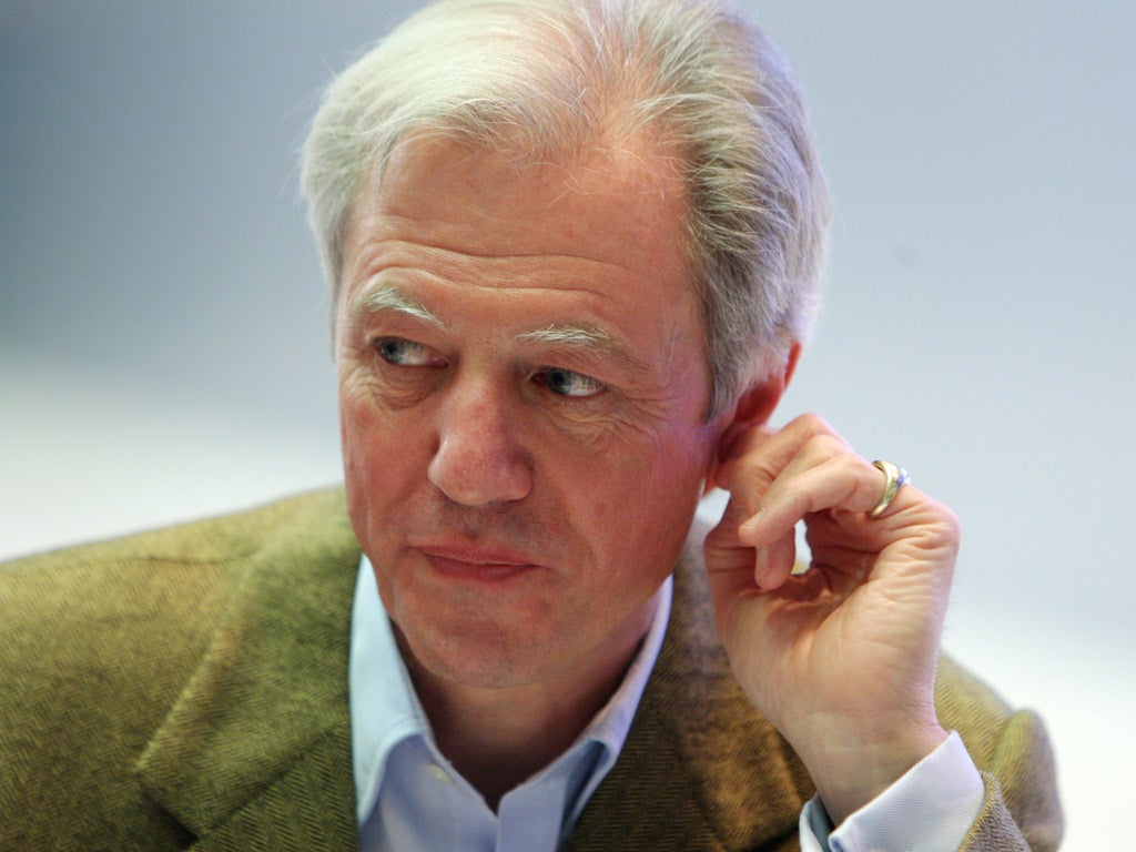 Marcus Agius at the World Economic Forum in Davos in 2009