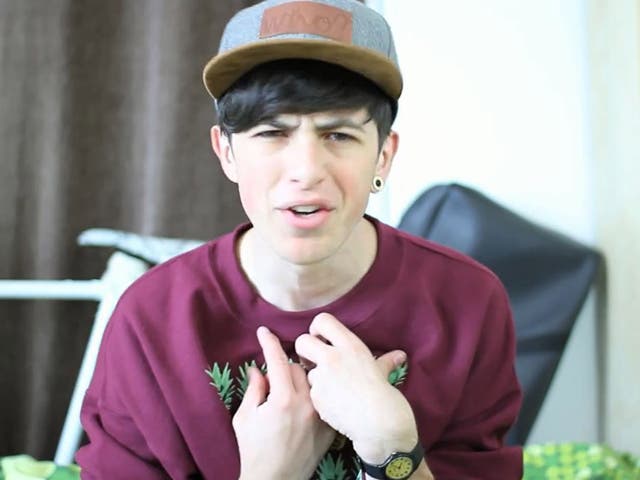 Sam Pepper, a former Big Brother contestant who specialises in comic monologues and hidden-camera pranks.