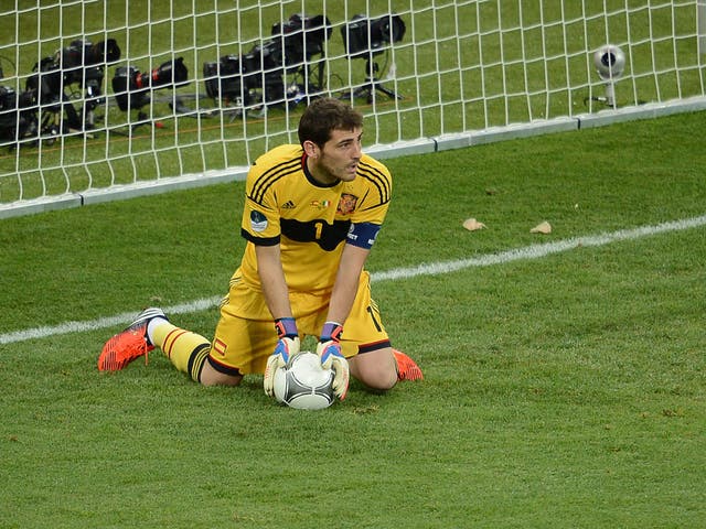 <b>Goalkeepers...</b></br>
Iker Casillas (Spain)