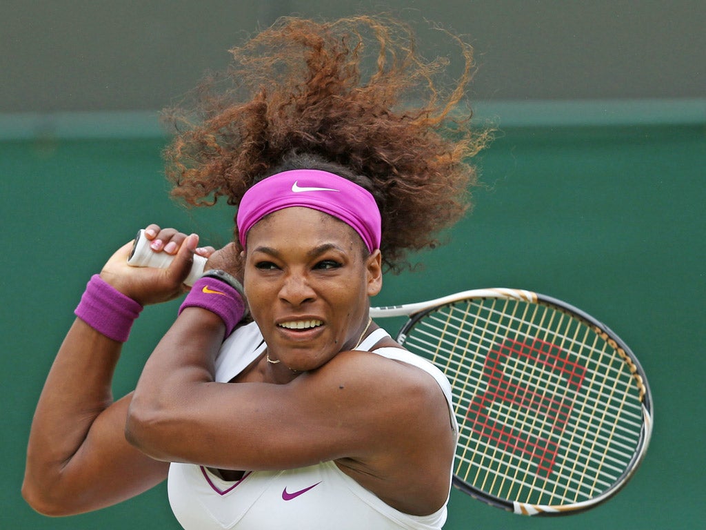 Serena Williams showed her fighting spirit against Yaroslava
Shvedova