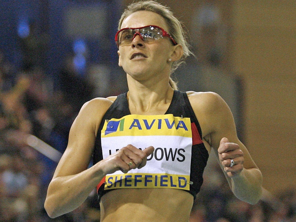 JENNY MEADOWS: The 800m runner will appeal if she is overlooked by Britain’s selectors