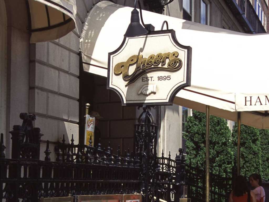 The 'Cheers' bar in Boston