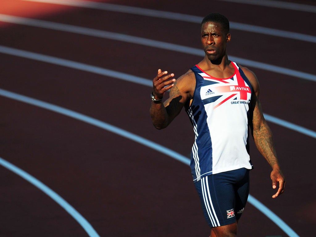 Dwain Chambers has been included in the squad